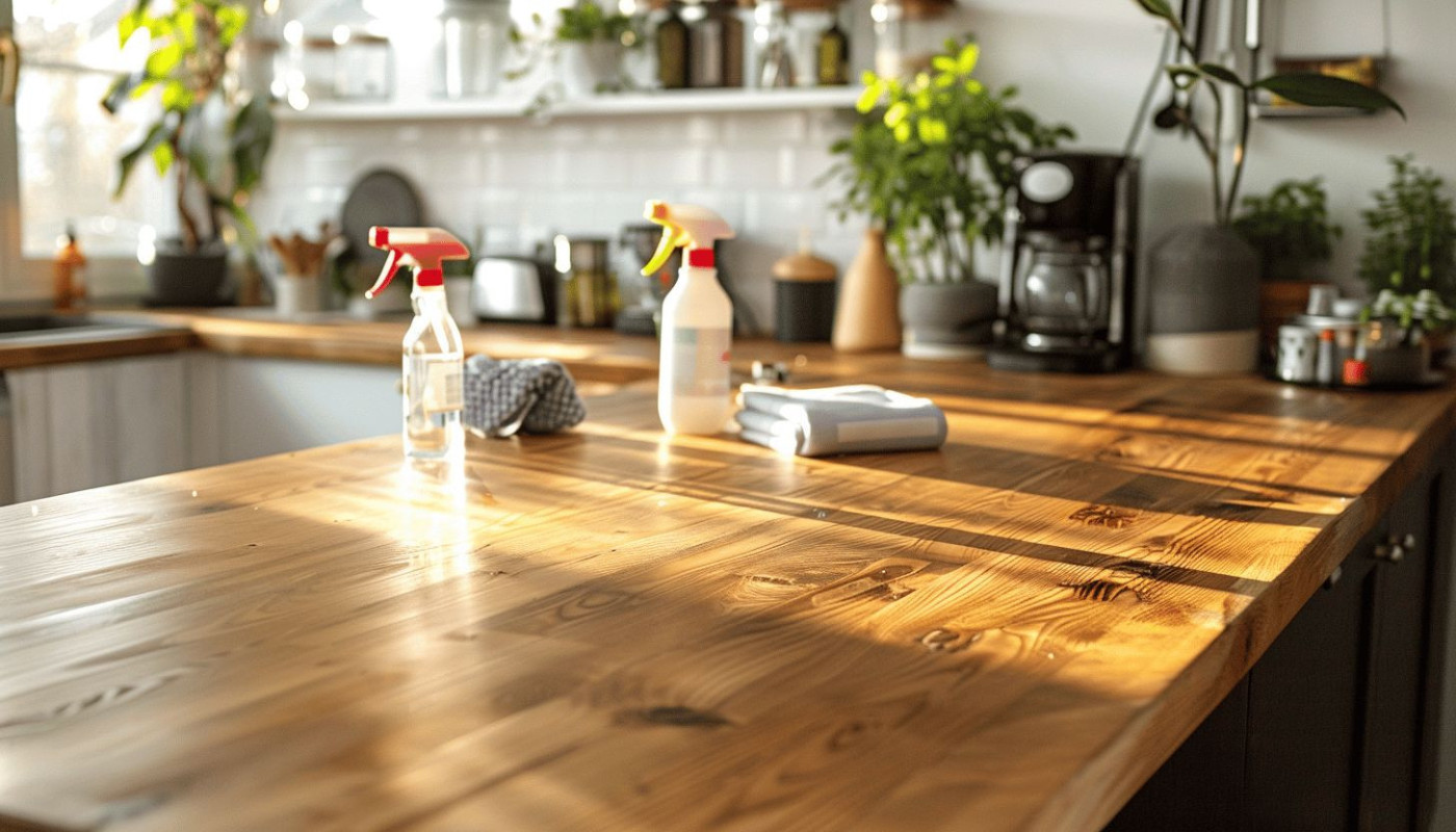 Comment bien nettoyer une cuisine en bois ?