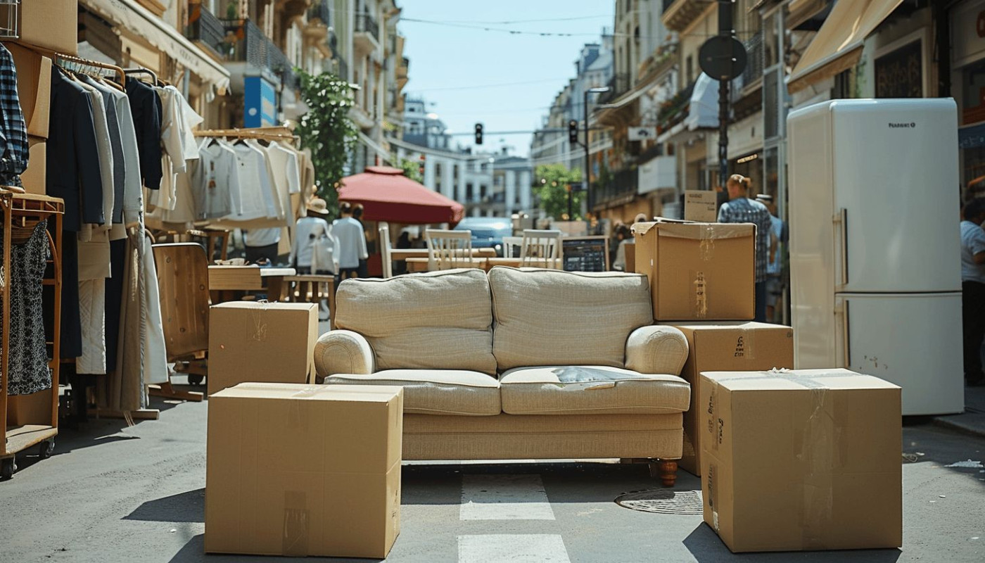 Autre - Déménagement : cinq objets à déplacer avec un monte-meuble