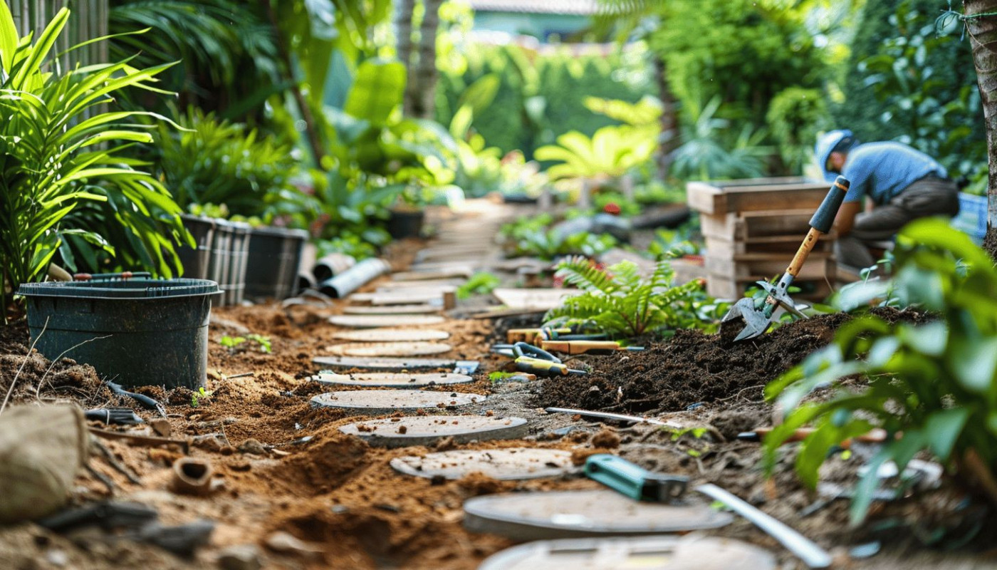 Jardin - Un paysagiste peut-il refaire mon allée de jardin ?